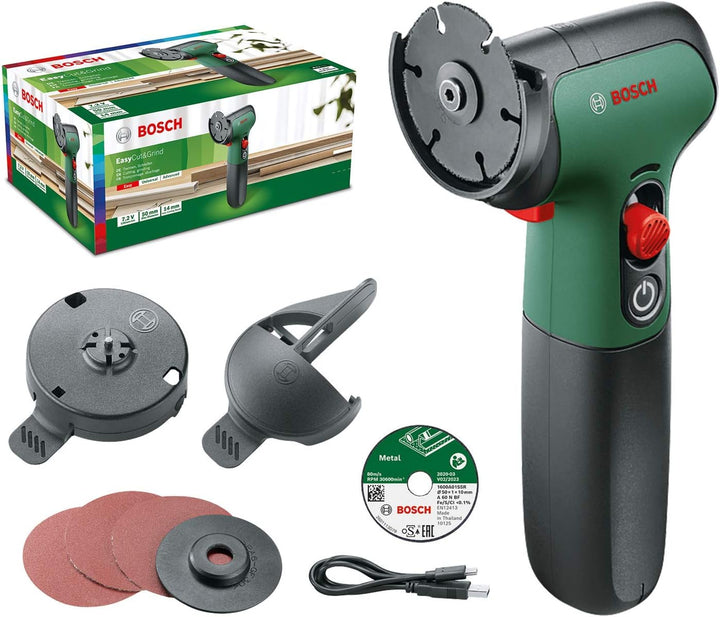 Bosch Akku-Trennschleifer EasyCut&Grind (2,0 Ah Akku, 7,2 Volt, im