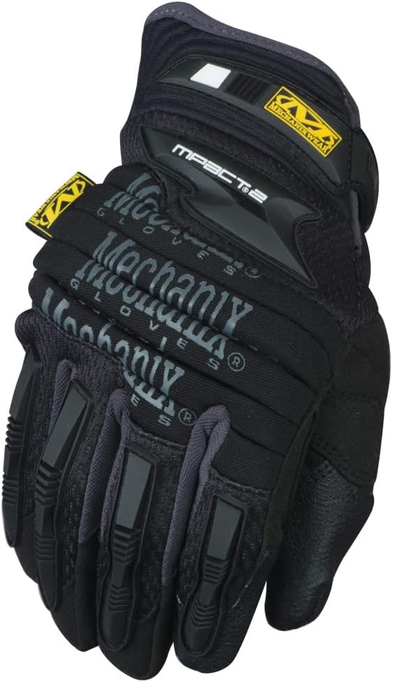 Mechanix Wear Mechanix unisex - erwachsene M-pact® 2 (Small, Schwarz) Hochleistungshandschuhe mit St