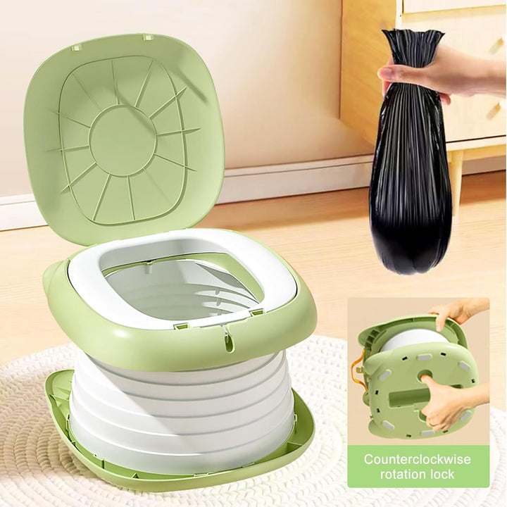 Toilettensitz, Toilettensitz Für Junge und Mädchen, Tragbares Klapptöpfchen, Klapptoilette Falttoile
