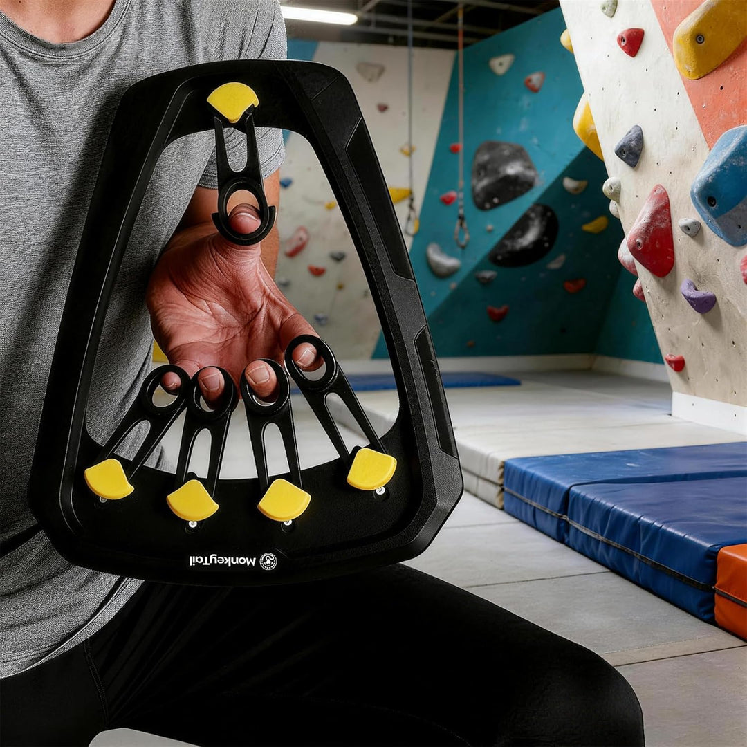 MonkeyTail Handtrainer Fingertrainer,Verstellbarer Unterarmtrainer, Fingerkrafttrainer,Griffkraft Tr