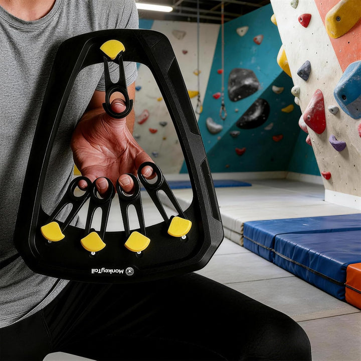 MonkeyTail Handtrainer Fingertrainer,Verstellbarer Unterarmtrainer, Fingerkrafttrainer,Griffkraft Tr