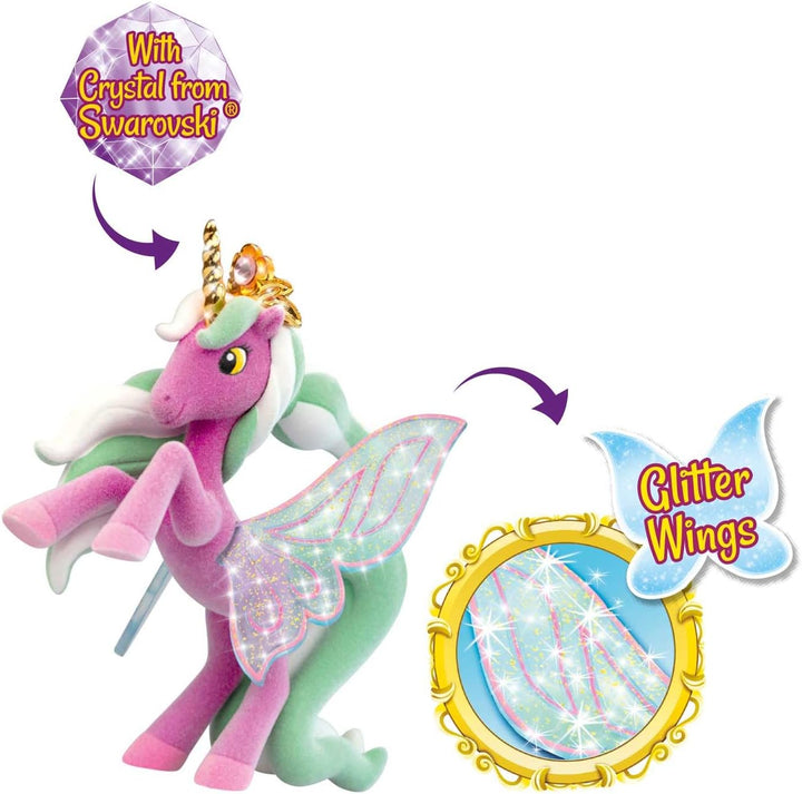 Galupy Unicorn Mariposa House - Spielset mit Einhorn Figur & Haus mit spezieller Aufzugsfunktion & Z