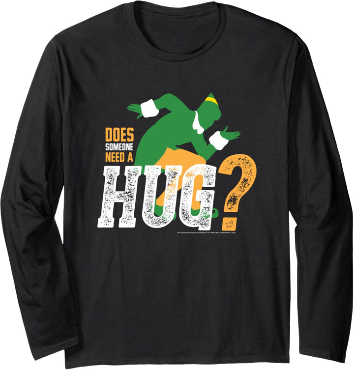 Elf Does Someone Need A Hug? Weihnachten Langarmshirt