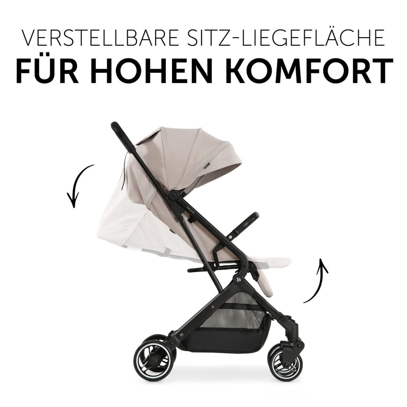 hauck Reise Buggy Travel N Care für Kinder ab Geburt bis 22 kg mit Liegefunktion, Ultraleicht - 6,9