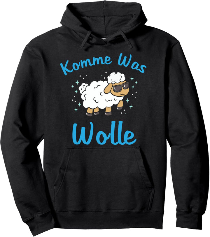 Komme was Wolle Schaf Pullover Hoodie