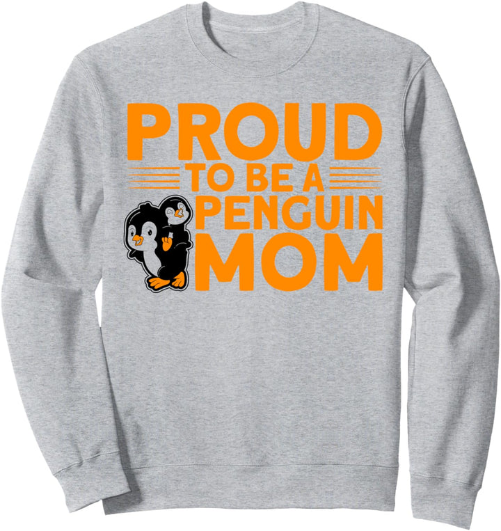 Pinguin Stolz darauf, eine Pinguin Mama zu sein Pinguine Sweatshirt