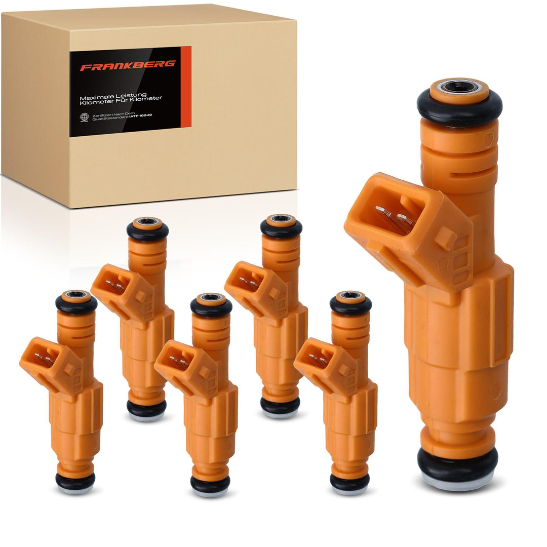 Frankberg 6x Einspritzventil Injektors Kompatibel mit Safrane II B54 960 II 964 S70 P80 V70 I 875 2.