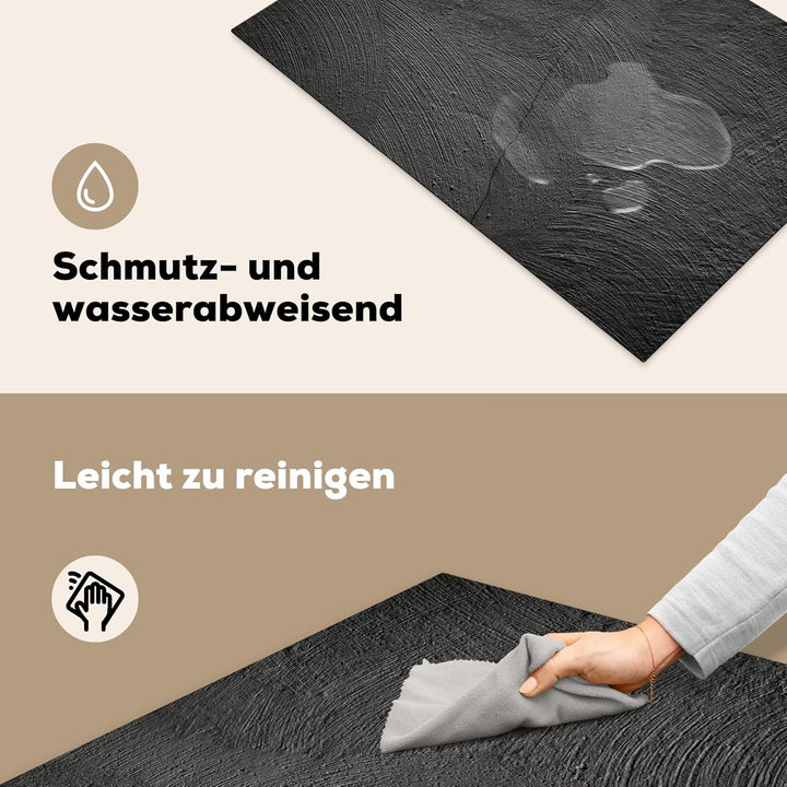 Herdabdeckplatte Einteilig Küche Herdabdeckung Induktionsfeld Ceranfeld Herdabdeckplatten Vinyl Matt