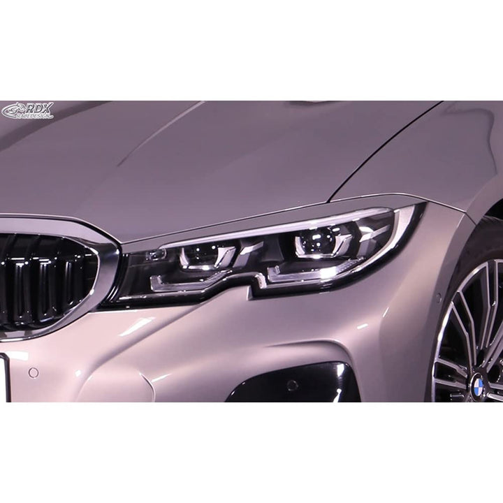 Scheinwerferblenden kompatibel mit BMW 3er G20/G21 Limousine/Touring 2019- (ABS)