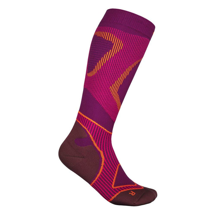 BAUERFEIND Herren Run Performance Laufsocken, Kniestrümpfe mit Targeted Compression Zone 38-40 / L R