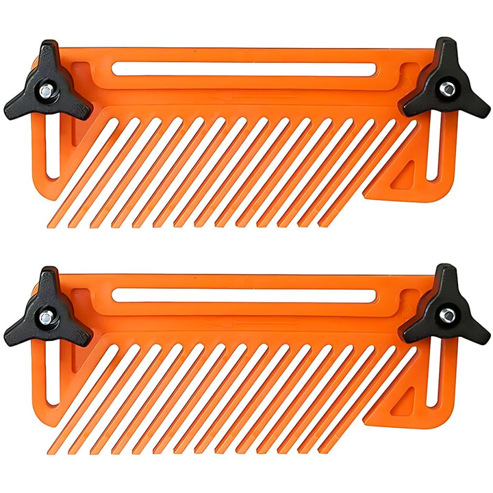 Tischsägen Doppel Federbrett, 2 Stk Einstellbar Druckkamm, Holzbearbeitung Sicherheit Featherboard,