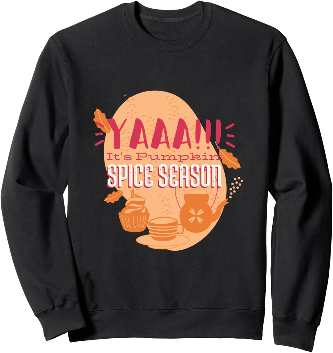 Es ist Kürbisgewürz-Saison l Nettes Thanksgiving-Zitat Sweatshirt