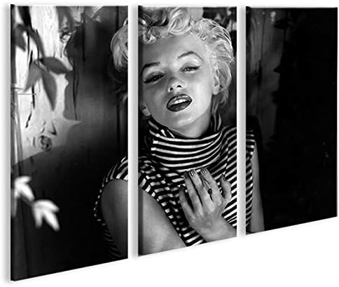 islandburner Bild Bilder auf Leinwand Marilyn Monroe V15 XXL Poster Leinwandbild Wandbild Dekoartike
