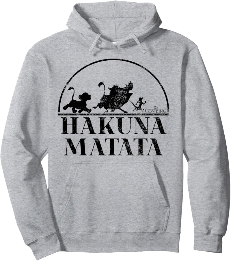 Disney The Lion King Hakuna Matata Simple Text Pullover Hoodie