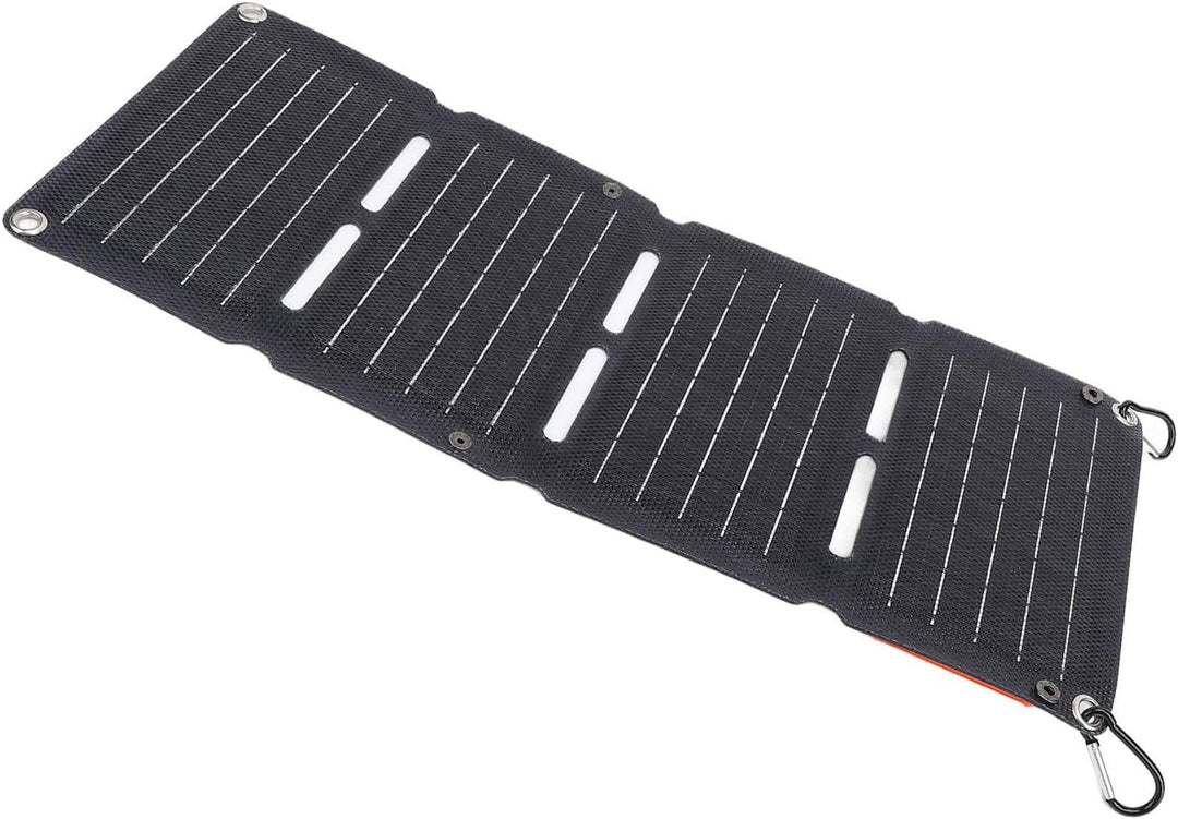 SIXRUN 40W USB Faltbares Solarpanel-Ladegerät mit PD60W 5V USB A für Camping Im Freien, Telefon Tabl