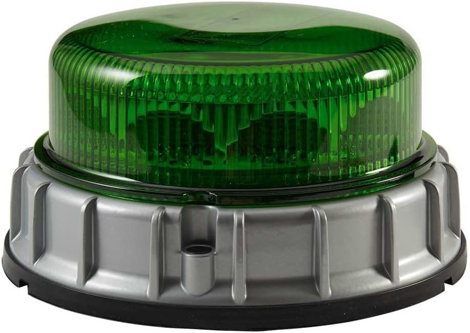 HELLA - LED-Blitz-Kennleuchte - K-LED 2.0 F - 12/24V - grün - Anbau - 2XD 011 557-131