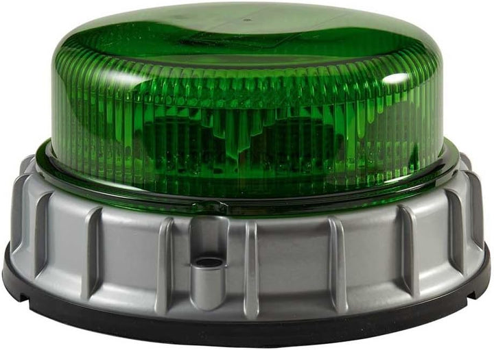 HELLA - LED-Blitz-Kennleuchte - K-LED 2.0 F - 12/24V - grün - Anbau - 2XD 011 557-131