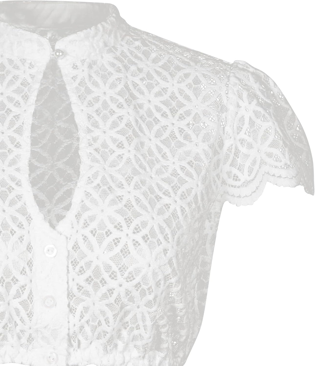 Dirndlwelle Dirndlbluse Dirndl Bluse Damen, Dirndlbluse Langarm, Kurzarm Damen Dirndlbluse für Dirnd