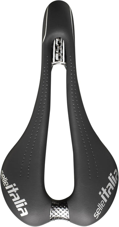 Selle Italia SLR Superflow L 14 Fahrrad-Sattel Schwarz, Schwarz