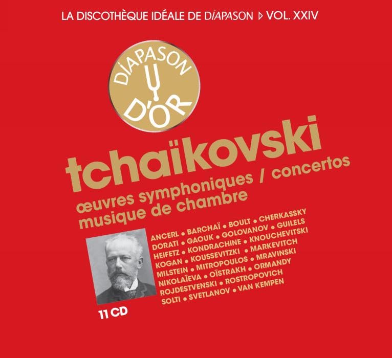 La discothèque idéale de Diapason, vol. 24 / Tchaikovski : Œuvres symphoniques - Concertos - Musique