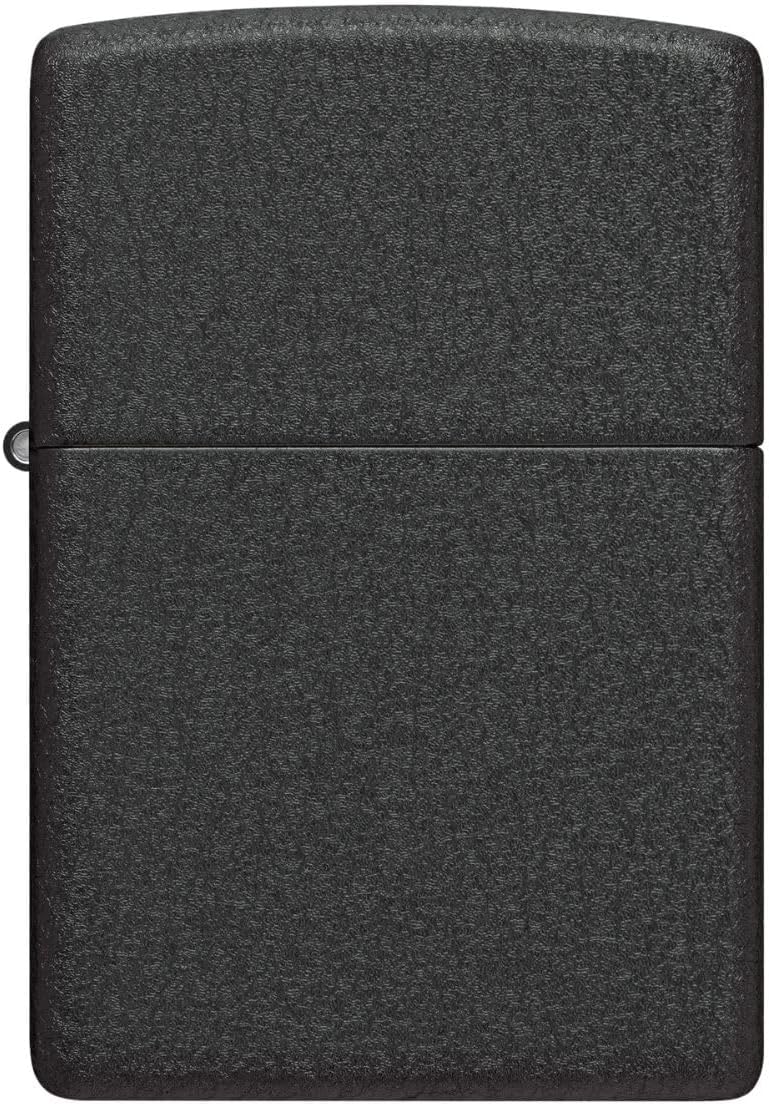 Zippo 236 outdor Black Crackle Lighter, Feuerzeug A 1 - Pack, A 1 - Pack