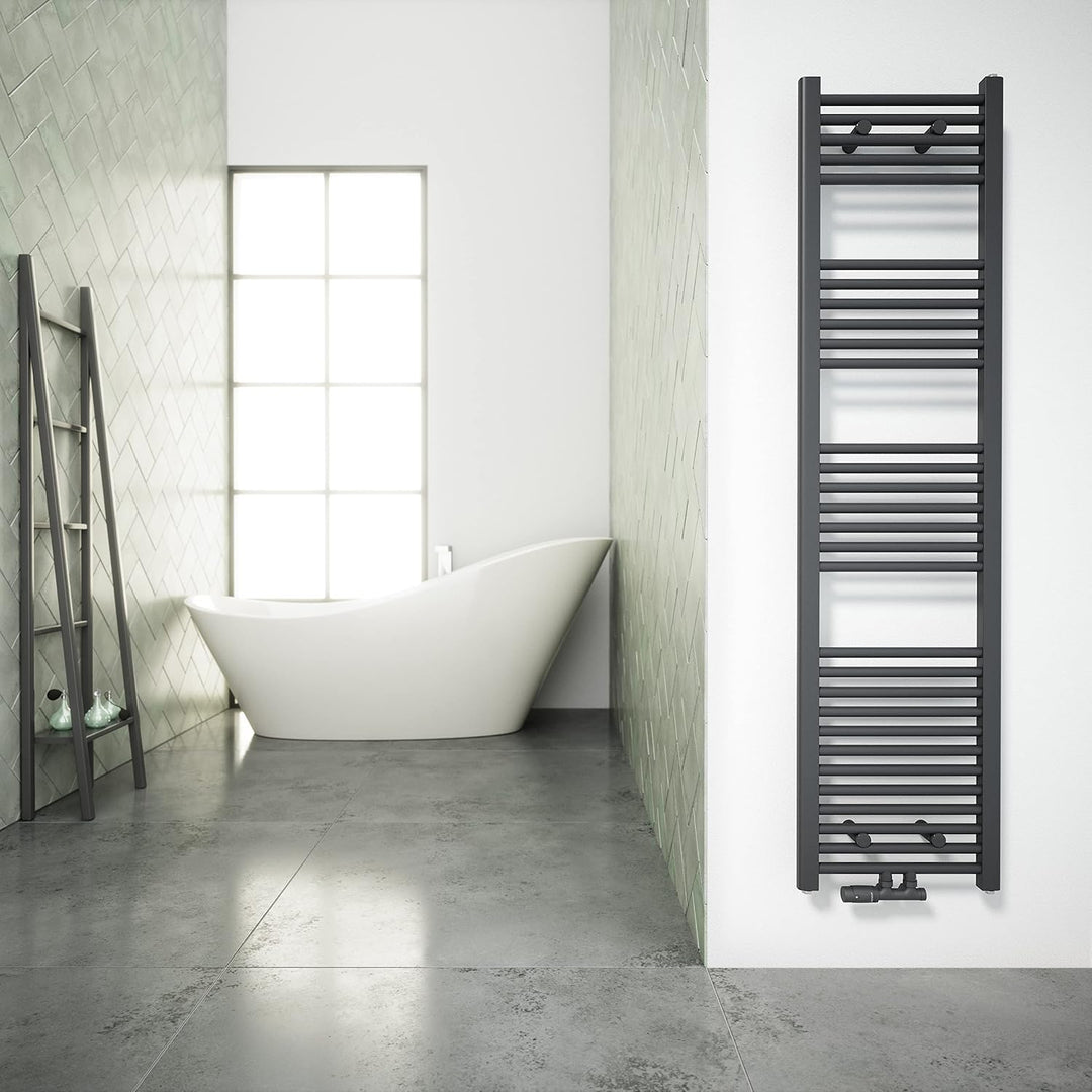 Aquabad Badheizkörper Virgo inkl. Multiblock Eckausführung | Grösse: 40 x 160 cm | Heizleistung 448