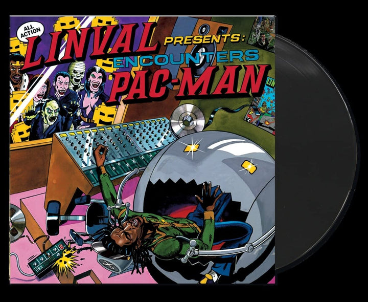 Linval Presents: Encounters Pac Man Poster), Vinyl