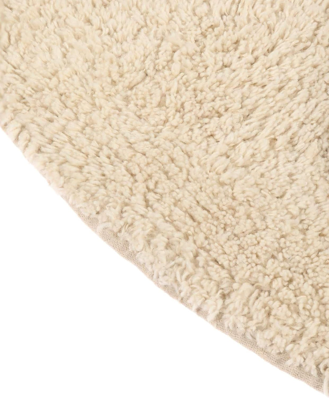 RugVista Badematte Riviera, ∅ 90 cm, Rund, Mittelflor, Moderner Badteppich, Maschinenwaschbar bis 30