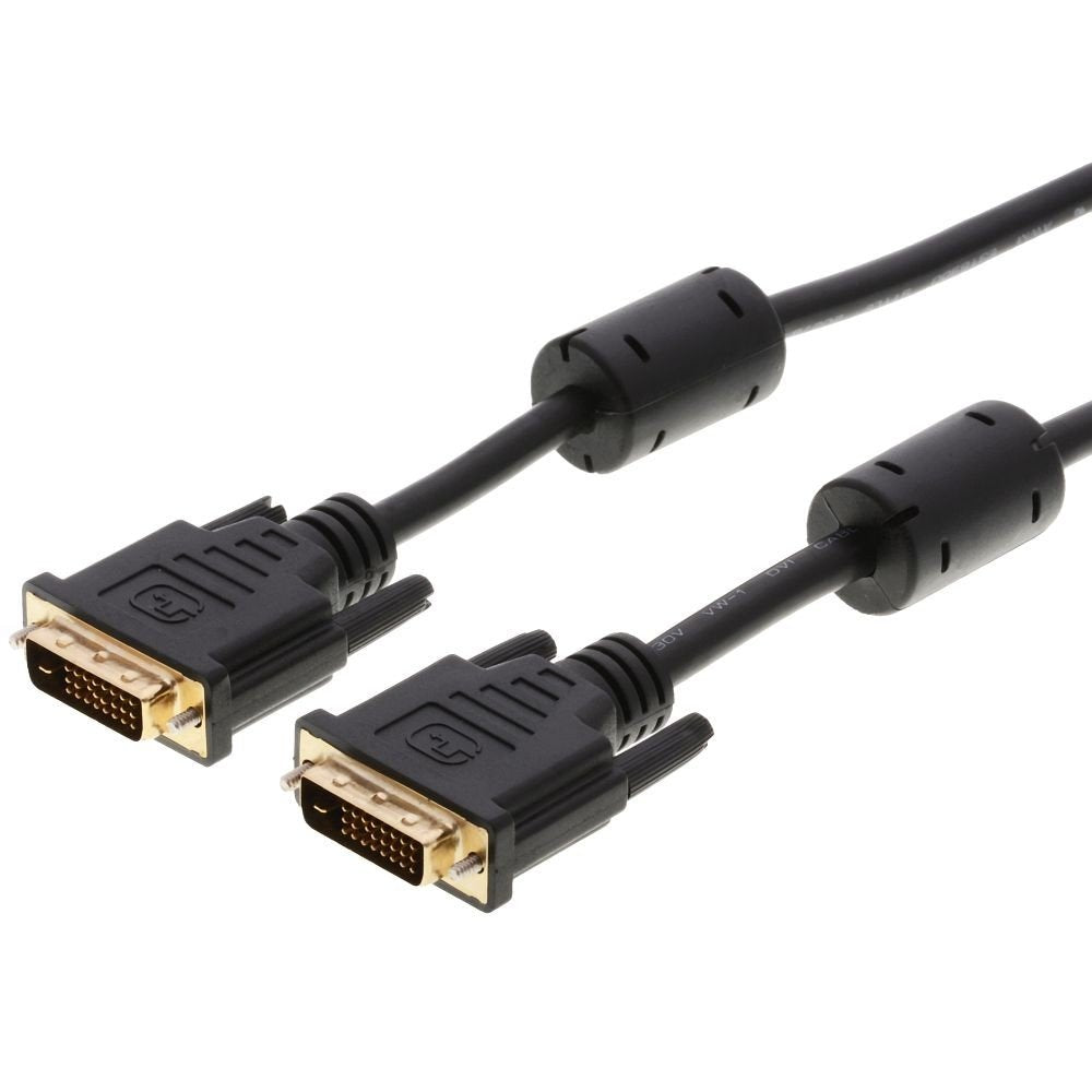 Delock Verlängerungskabel DVI 24+1 Stecker > DVI 24+1 Buchse 1 m Schwarz