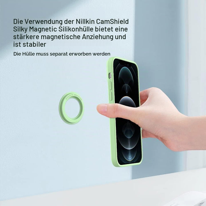 Nillkin SnapHold 2er Pack Magnetischer Aufkleber für Schlafzimmer,Küche,Bad,Fitnessstudio, Wandhalte