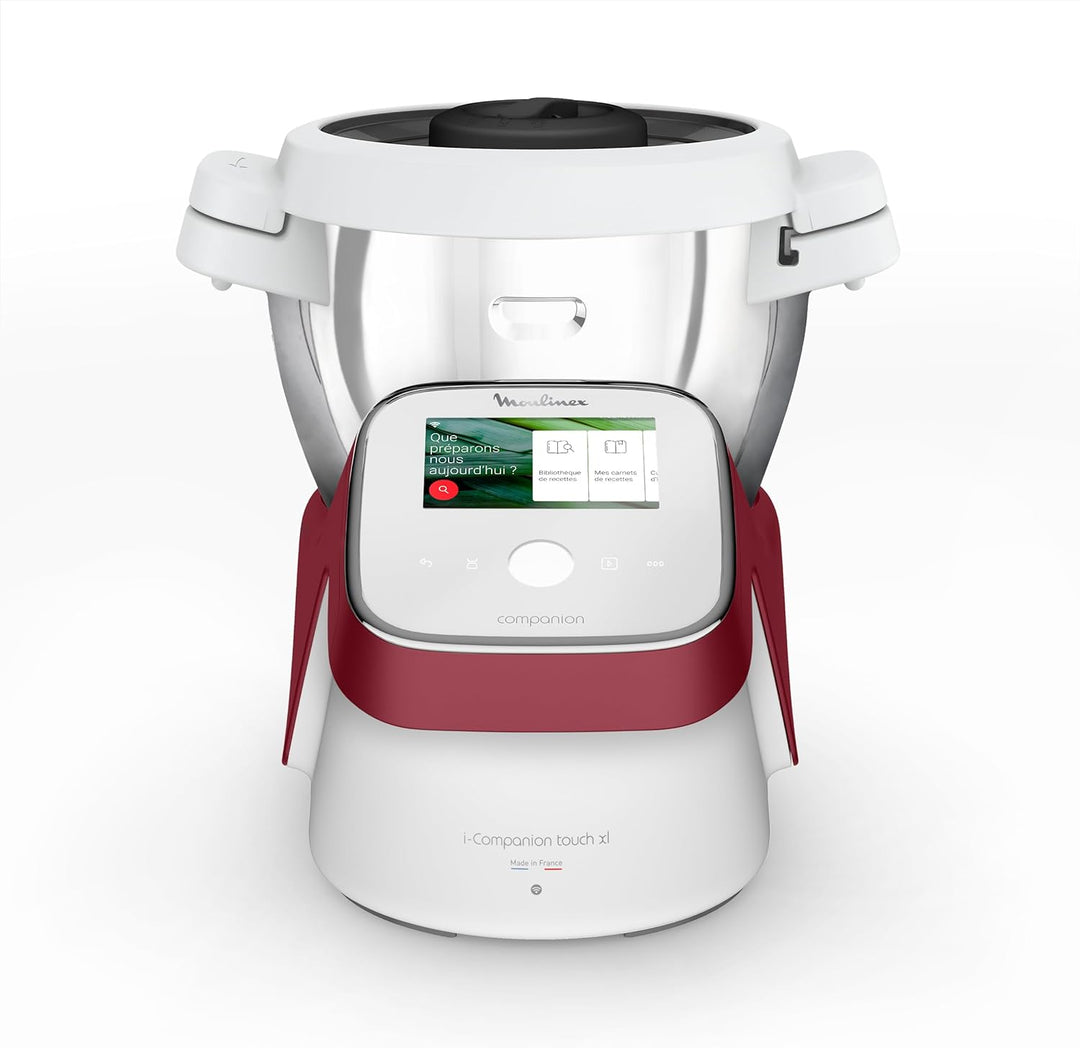 Moulinex I-Companion Touch XL Multifunktions-Küchenmaschine, 1550 W, 14 Programme, Touchscreen, Nutz