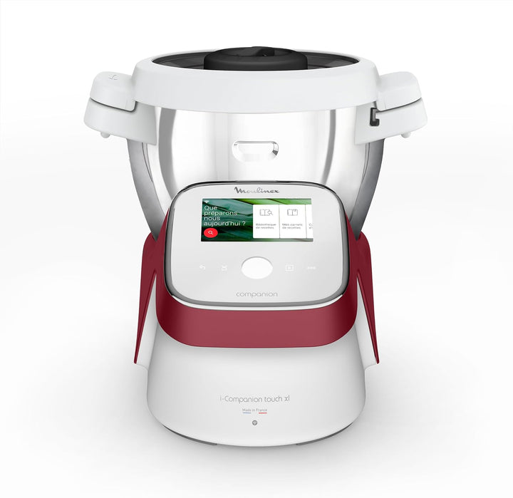 Moulinex I-Companion Touch XL Multifunktions-Küchenmaschine, 1550 W, 14 Programme, Touchscreen, Nutz