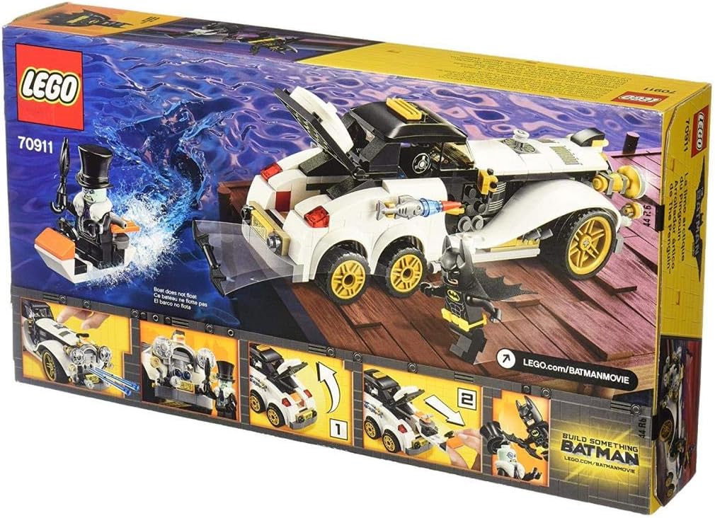 The LEGO Batman Movie 70911 Der Arktisflitzer des Pinguins Spielzeug Batman, Pinguin-Auto, Batman, P