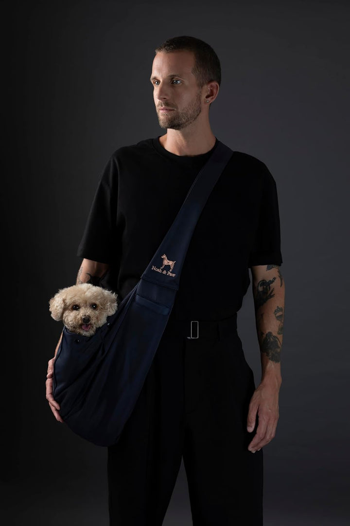 Noah & Paw Hundetragetasche für Kleine Hunde bis 10kg, Hundetasche mit Verstellbarem Schultergurt, u