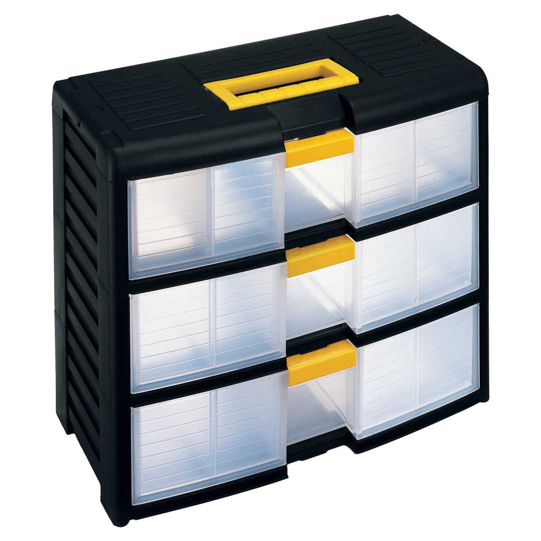 Terry Kommode Basteln Store-Age 42002 schwarz/transparent l39,1 X p19,7 X H33,4