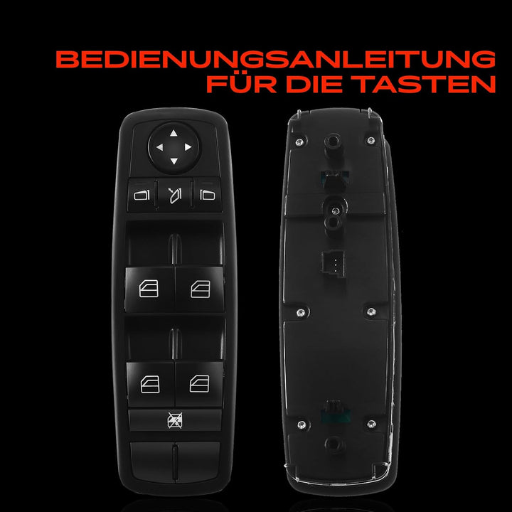 Fensterheber Schalter Schalteinheit Vorne Links für M-Klasse W164 R-Klasse W251, V251 2005-2019 2518