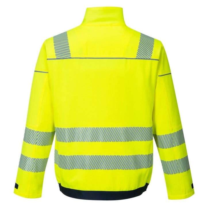 Portwest PW3 Warnschutzjacke, Grösse: XL, Farbe: Gelb/Schwarz, T500YBRXL