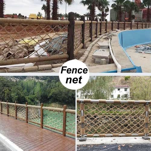 KACQIYT Kletternetz Kinder Schutznetz Treppe Balkon Fallschutznetz Spielplatz Sicherheitsnetz Hinder