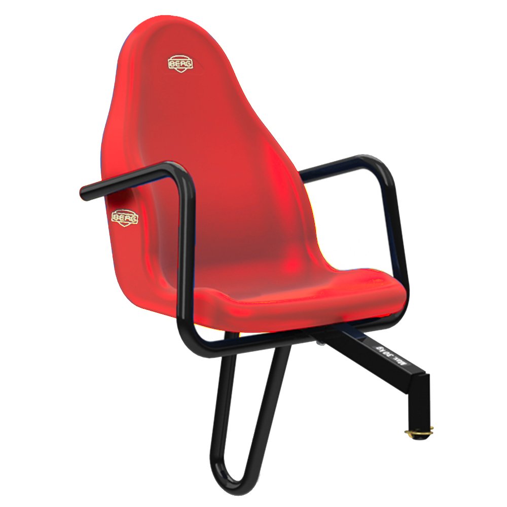 Berg 15.37.14.00 Soziussitz Basic/Extra Red, Rot