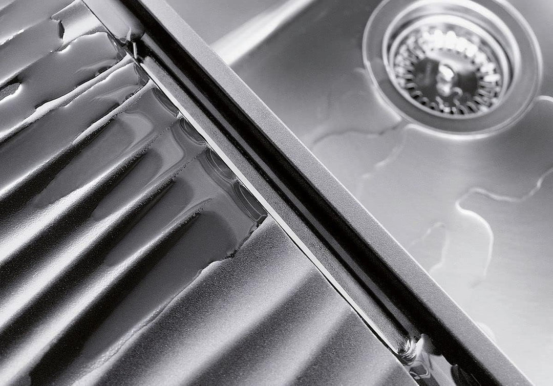 BLANCO 238483 Klappmatte als Abtropf für die Küchenspüle, faltbare Matte für das Waschbecken in der