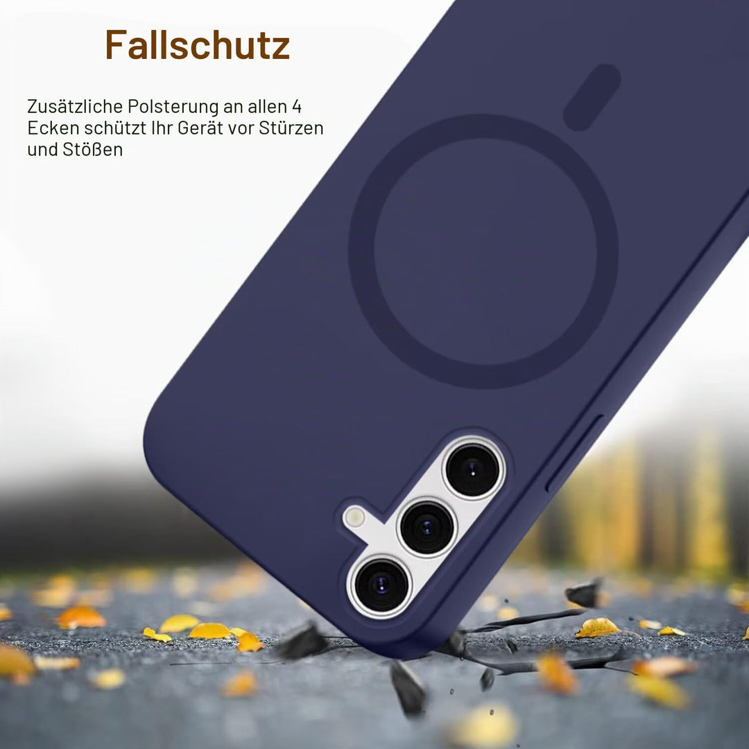 GoodcAcy Handykette Hülle für Samsung Galaxy S24/S25 mit Band Halsband Lanyard (abnehmbar) Handyhüll