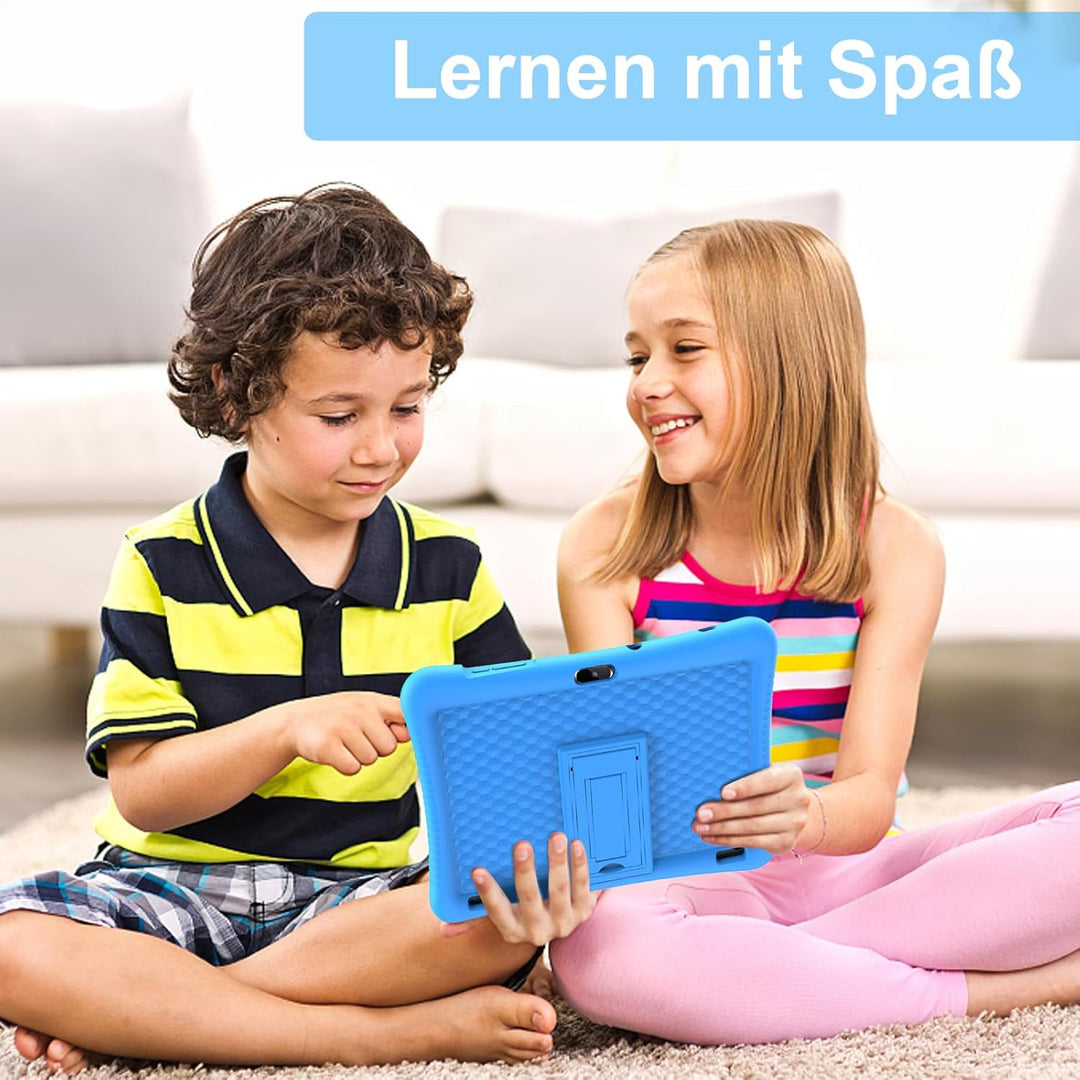 Semeakoko Kinder Tablet 10 Zoll Android 13, Kids Tablet Quad Core Processor 1.6GHz, 3GB RAM/32GB ROM