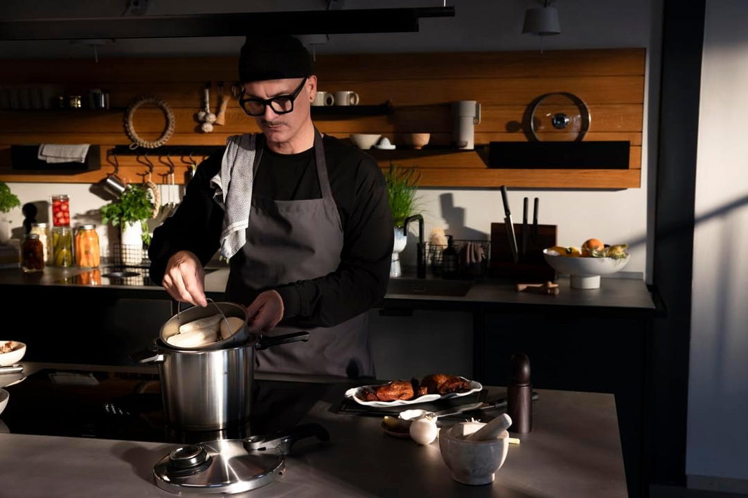 Fissler Vitavit Premium / Schnellkochtopf-Set (4,5 L, Ø 22 cm) + Gratis Dämpf-Einsatz & Schnellkocht
