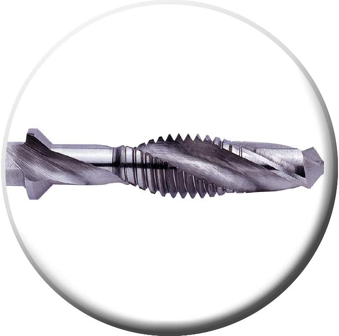 Exact SGE-Bit ROTAPLUS+, M3/M4/M5/M6/M8/M10 + Adapter 825-25, 1/4" Bit-Schaft, HSS, DIN3126