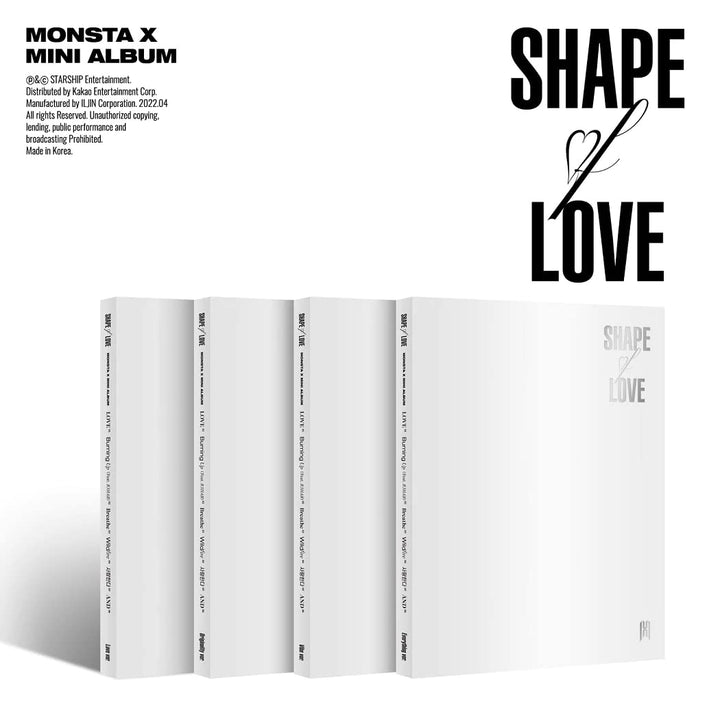 Shape of Love-Inkl.Photobook, Audio-CD
