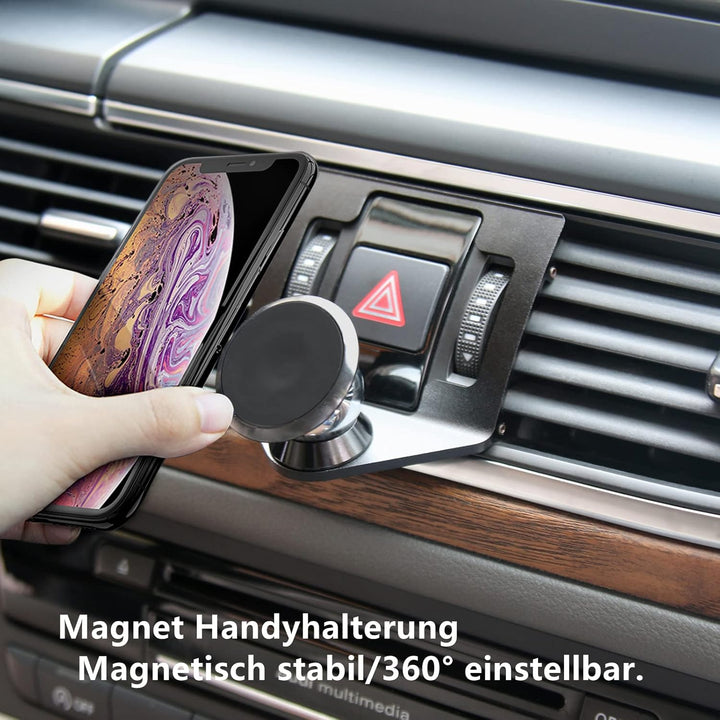 Magnet Handyhalterung kompatibel Audi A6 C7 mit Audi A7 C7 Sportback geeignet für Smartphone und GPS