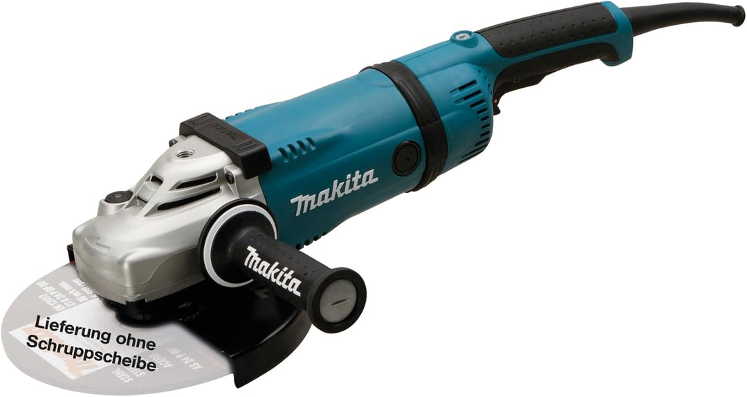 Makita GA9030RF01 Winkelschleifer 230 mm, 2.400 W, Blau im Karton, im Karton