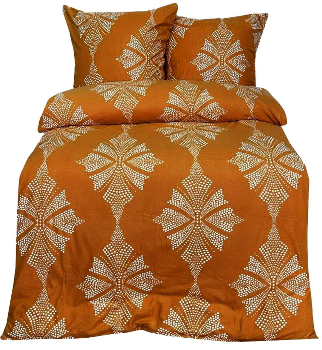 Leonado Vicenti Bettwäsche 135 x 200 cm 4 TLG Fleece mit Reissverschluss kuschelig warme Winter Bett