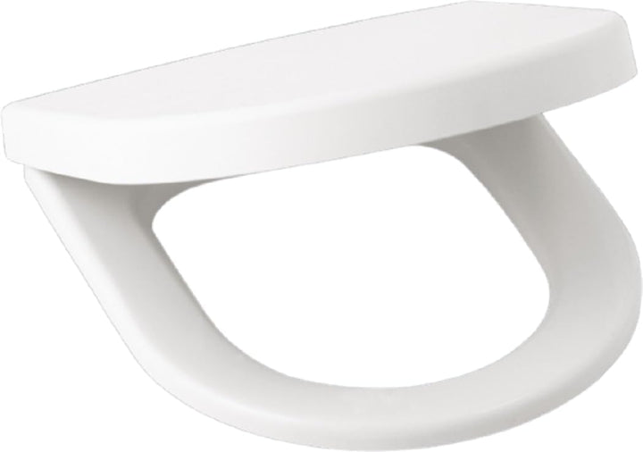Ramm Toilettensitz kompatibel mit Villeroy & Boch Avento, WC Sitz aus antibakteriellem Duroplast, To