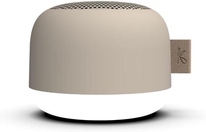 KREAFUNK Alight, magnetischer Bluetooth Lautsprecher mit Licht, Ivory Sand, ivory sand
